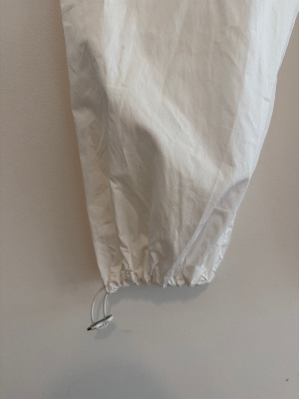 Pilcro low rise, parachute pants white - Picture 9 of 10